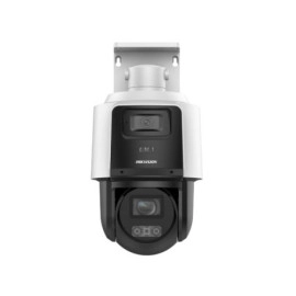 Hikvision PTZ-ND4404-SL#AUS Dual-Lens 4MP+4MP PTZ IP Camera with 4× Optical Zoom, DarkFighter Low-Light, Active Strobe & Audio Alarm