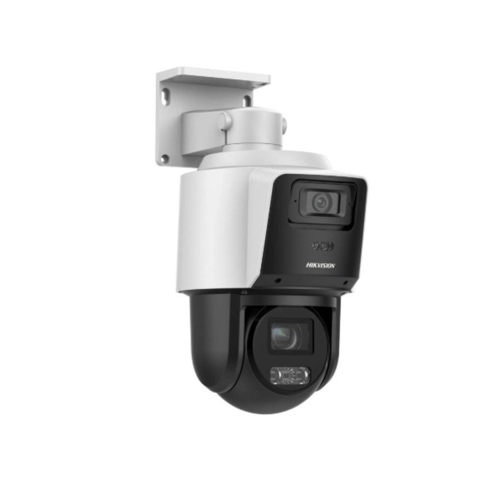 Hikvision PTZ-ND4404-SL#AUS Dual-Lens 4MP+4MP PTZ IP Camera with 4× Optical Zoom, DarkFighter Low-Light, Active Strobe & Audio Alarm