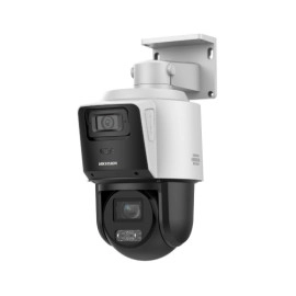 Hikvision PTZ-ND4404-SL#AUS Dual-Lens 4MP+4MP PTZ IP Camera with 4× Optical Zoom, DarkFighter Low-Light, Active Strobe & Audio Alarm